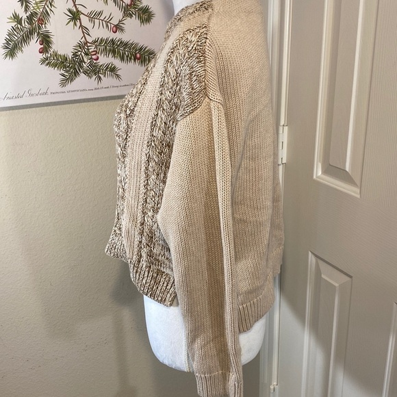 ARMANI exchange pullover chunky knit sweater size medium - Picture 4 of 11